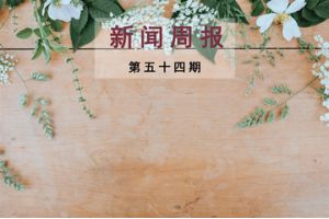 新闻周报（第五十四期）