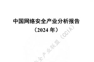 中国网络安全产业分析报告（2024年）