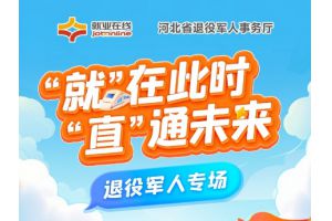 【图片新闻】“就”在此时 “直”通未来 —— “就业在线”开展退役军人专场直播带岗活动